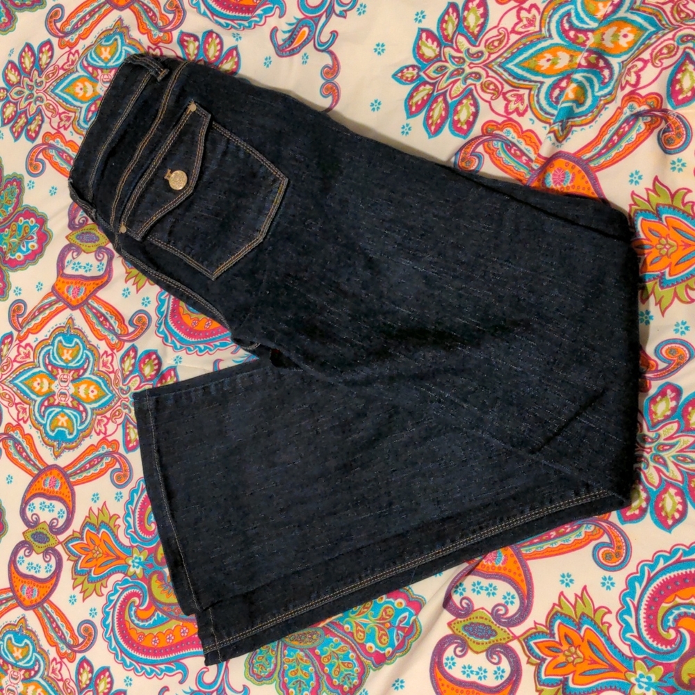 White House Black Market Jeans Skinny Flare - Picture 7 of 8